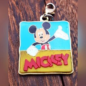 Disney parks collectible charm for bracelet or necklace mickey mouse